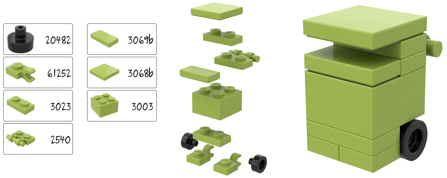 Lego® Mistkübel