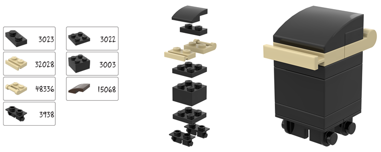 Lego® Mistkübel