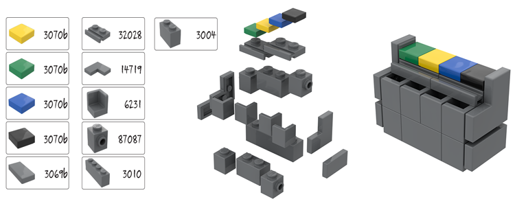 Lego® Mistkübel