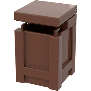 Lego® Moc Tutorials dumpster, garbage can