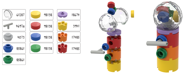 Lego® Chewing Gum Vending Machine