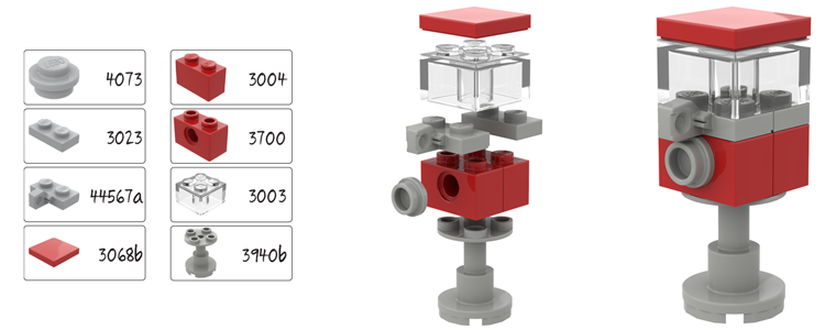 Lego® Chewing Gum Vending Machine