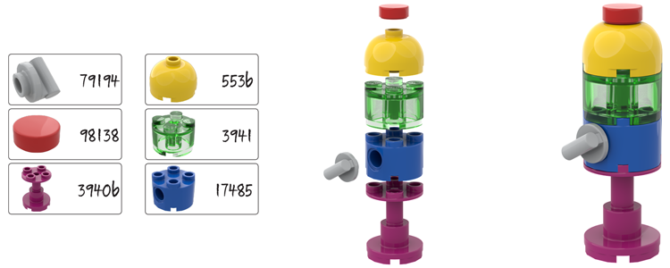 Lego® Chewing Gum Vending Machine