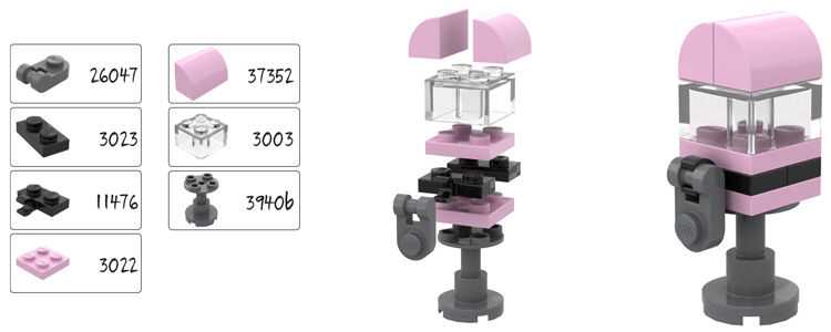 Lego® Chewing Gum Vending Machine