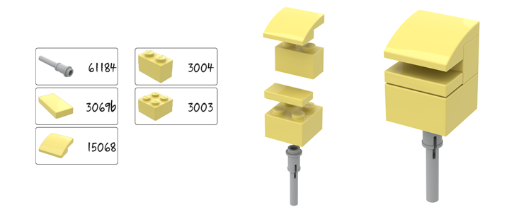 Lego® Briefkasten