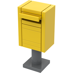 Lego® Moc Briefkasten 02 Tutorial