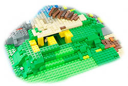 Lego® Moc Hügel Beginn