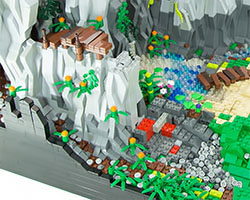 Lego® Tutorial - Bergkamm