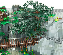 Lego® Rock Tree at the Moc