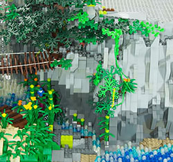 Lego® Moc Turorial Ravine Creek