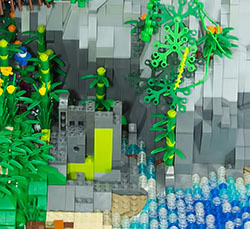 Lego® Moc Turorial Ravine Rock