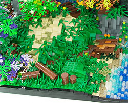 Lego® Moc Turorial Wood Trunks