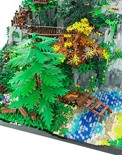 Lego® Moc Turorial Pinetree