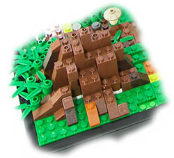 Lego® Tutorial - Baum Wurzel 1