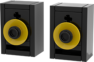 Lego® speaker, Music Boxes, Studio Monitors