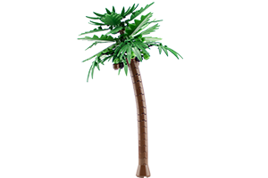 Lego® Tutorial Palme, Coconut Palm