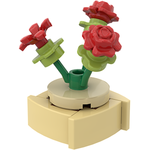 Lego® Moc Tutorials Room Flower