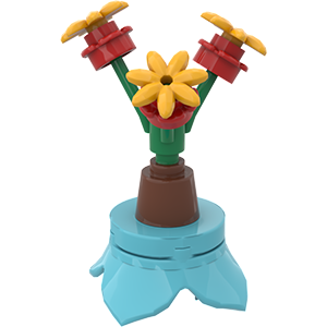 Lego® Moc Tutorials Room Flower