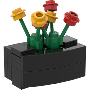 Lego® Moc Tutorials Room Flower