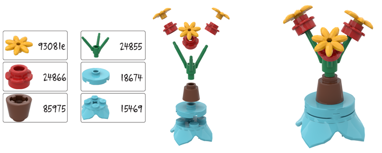 Lego® Pot Plant