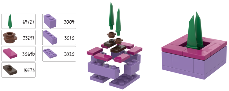 Lego® Zimmerpflanze