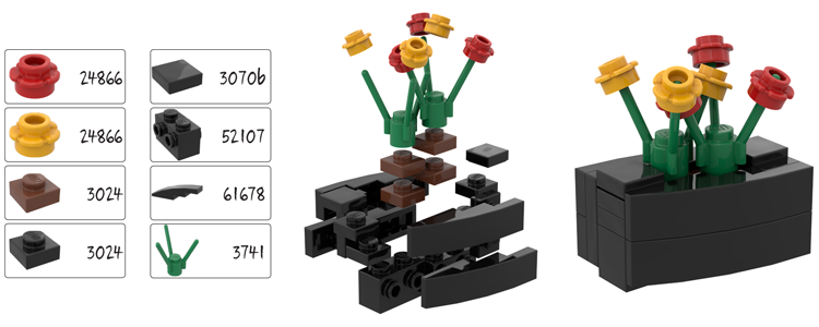 Lego® Pot Plant