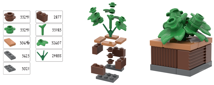 Lego® Pot Plant