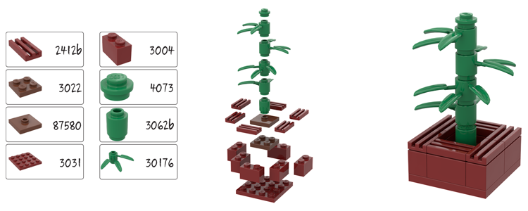 Lego® Pot Plant