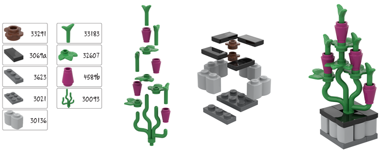 Lego® Pot Plant