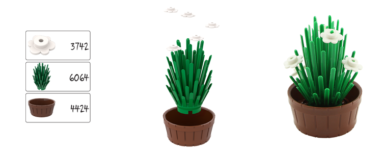 Lego© Pot Plant