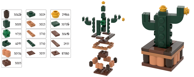 Lego® Zimmerpflanze