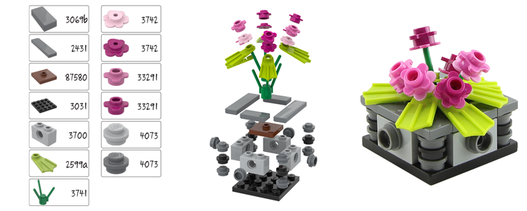 Lego® Pot Plant