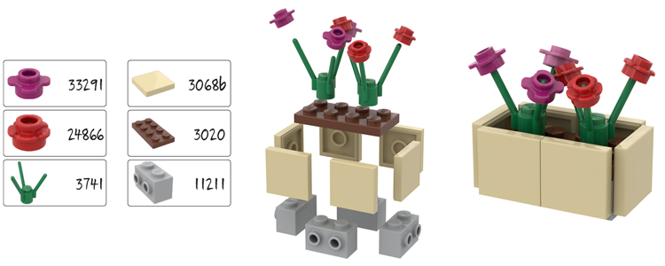 Lego® Zimmerpflanze