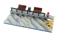 Lego® MOC construction stage 5