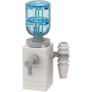 Lego® Moc Drinking Fountain 03 Tutorial