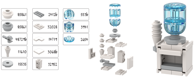 Lego® Drinking Fountain