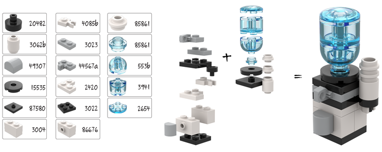 Lego® Drinking Fountain